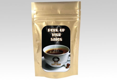 带单向气阀的站立咖啡袋