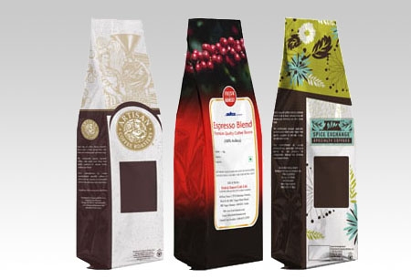 咖啡袋平底包装袋