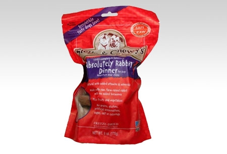 Pet food packaging bag