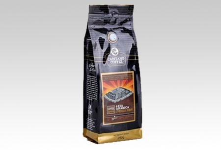 A one-way valve stand Coffee zipper bag