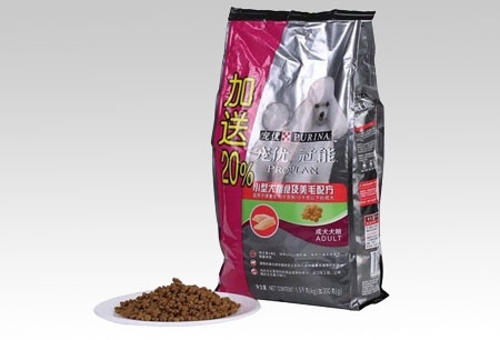 Lateral organ pet food bags